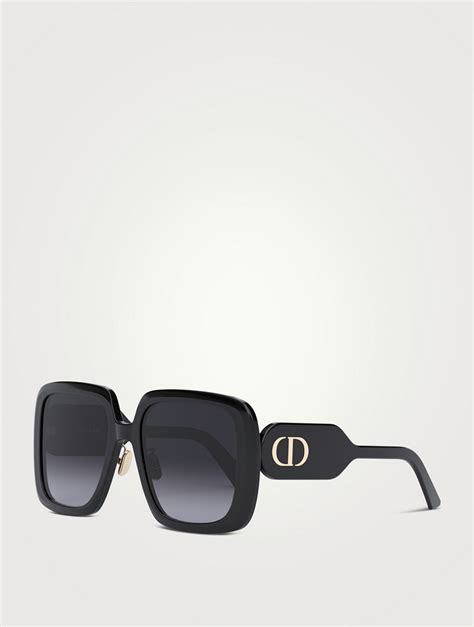 dior bobby s2f|DiorBobby S2F Black Square Sunglasses .